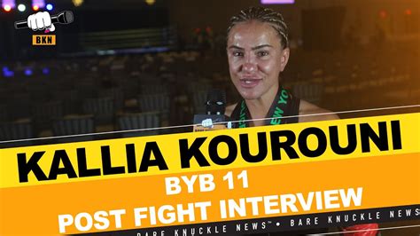 kallia kourouni|BYB Extreme 11 – Kallia “Pink Tyson” Kourouni gets the.